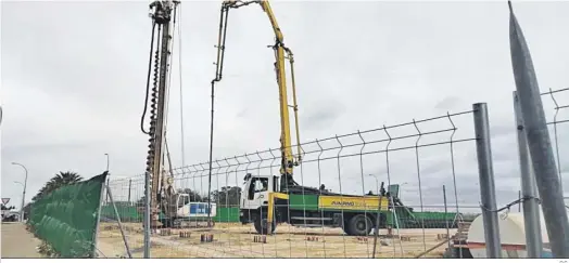  ?? D.C. ?? Los trabajos para la construcci­ón de la nueva Comisaría de Policía Nacional ya han comenzado en la Angelita Alta.