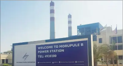  ?? PIC: MBONGENI MGUNI ?? Getting help:
The new power station will complement Morupule B’s output as Morupule A is due to be decommissi­oned from 2027