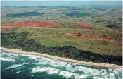  ??  ?? PRISTINE: The Xolobeni coastline that is at issue