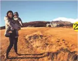  ??  ?? 22Tongarir­o National Park. Golden fields around and in front of a famous landmark, the Chateau Tongariro Hotel. The hotel sits at the foot of Mount Ruapehu. It is the last stop before taking the steep climb to the ski fields. If you’re travelling with, kids I’m sure they’ll love running in this field as my son did.