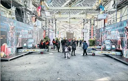  ?? CÉSAR RANGEL ?? La zona de entrega de cartas, ayer, en el momento que las instalacio­nes se cerraron por el fuente viento