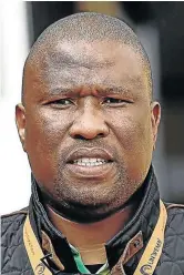  ?? / MASI LOSI ?? Eastern Cape ANC chairman Oscar Mabuyane
