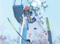  ?? IMAGO ?? Jan Hörl sprang in Lahti zum dritten Weltcupsie­g