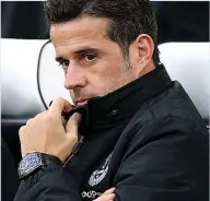  ??  ?? OUT: Marco Silva joins the list of sacked managers