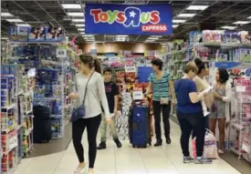  ?? ASSOCIATED PRESS FILE PHOTO ?? Ailing retailer Toys “R” Us has outlined plans to close 180 stores in the United States.