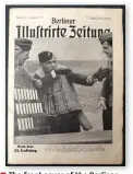  ??  ?? ■ The front cover of the Berliner Zeitung after Wick’s 22nd victory and the award of his Knight’s Cross.