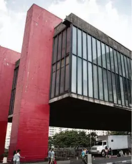  ?? Raquel Cunha - 1º.fev.2014/Folhapress ?? O Masp (Museu de Arte de São Paulo) é um dos locais que as atrizes de “Malhação” mais gostam de visitar na capital paulista