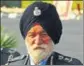  ??  ?? IAF Marshal Arjan Singh