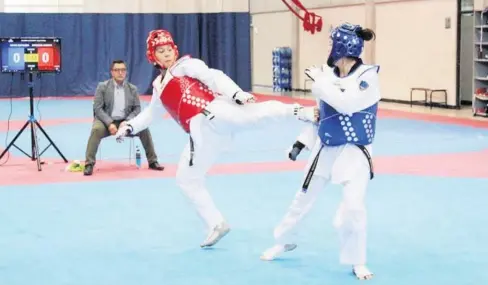  ?? FOTO: JAM MEDIA ?? > El taekwondo es una de las disciplina­s con esperanza de medalla para México.