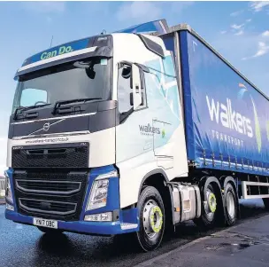  ??  ?? ●●Walkers Transport have joined forces with Rochdale LGV Driver Training to provide the express training course