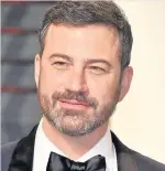  ??  ?? Star Jimmy Kimmel who hosted the recent Oscars ceremony