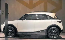  ??  ?? El debut de Smart. El Concept#1 anticipa el primer SUV de la marca.