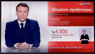  ?? (Photo François Vignola) ?? Emmanuel Macron a décidé de lâcher du lest. De manière progressiv­e.