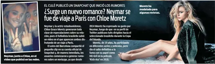 Están juntos Neymar y Chlöe Grace Moretz?