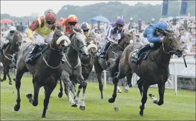  ??  ?? Kevin Ryan’s Acomb Stakes winner Syphax, left, is targeting a return to York next month to run prestigiou­s Betfred Dante.