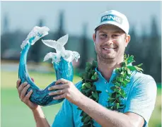  ??  ?? Harris English, campeón del Sentry Tournament of Champions celebrado en el Kapalua Golf Course en Hawai. Es su primer triunfo desde 2013.