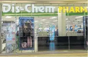  ?? /Freddy Mavunda ?? Ups and downs: Dis-Chem Pharmacies grew revenue 13.2% while headline earnings per share fell 38.9%.