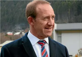  ??  ?? Labour’s Andrew Little, who beat cancer himself, says the party will establish a National Cancer Agency if elected.