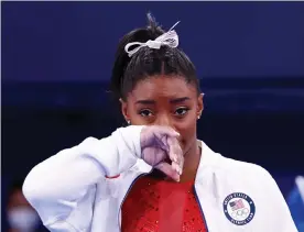  ??  ?? American gymnast Simone Biles: ‘an admirable role model.’ Photograph: Mike Blake/