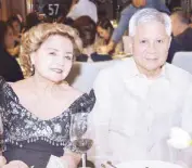  ??  ?? Former Foreign Affairs Secretary Albert del Rosario and wife Gretchen.