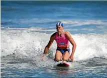  ?? PHOTO: ANDY JACKSON/FAIRFAX NZ ?? Last year’s Flannagan Cup winner, and surf lifesaver, Zac Reid is back to defend his title on Waitangi Day.