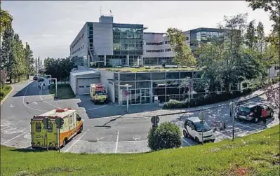  ?? PEDRO CATENA ?? Exteriores del hospital de Mataró, cuyo control queda en manos del Departamen­t d’Economia