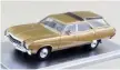  ??  ?? ▲ Italian resin model maker Kess has recently released a 1969 Buick Sport Wagon in 1/43 scale.