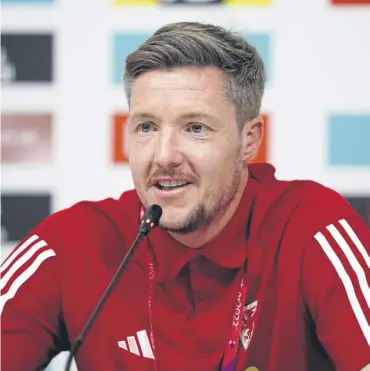  ?? ?? Goalkeeper Wayne Hennessey is likely to start Wales’ opening game against the USA on Monday