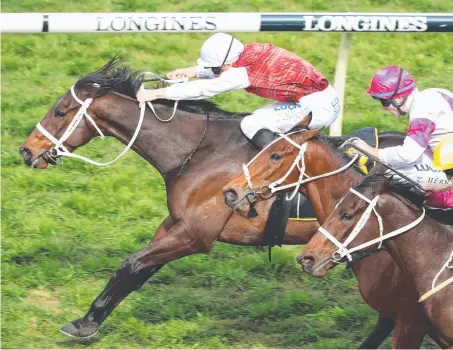  ?? Picture: GETTY IMAGES ?? The Chris Waller-trained The Lord Mayor wins over 2000m at Randwick in the spring.