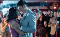  ?? Sanja Bucko/Warner Bros. Pictures ?? Above, Constance Wu as Rachel and Henry Golding as Nick in “Crazy Rich Asians.”