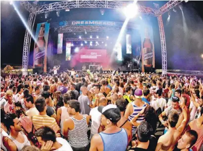  ?? Foto: Dreambeach ?? Die Organisato­ren erwarten pro Tag 50.000 Party-Besucher.