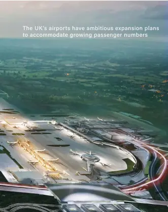  ??  ?? ABOVE: Rendering of an expanded Gatwick