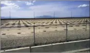  ?? KEITH RIDLER — THE ASSOCIATED PRESS FILE ?? Nuclear waste is stored in undergroun­d containers at the Idaho National Laboratory near Idaho Falls, Idaho.