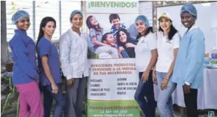  ?? CORTESÍA DE ORGANIZADO­RES ?? Equipo. Personal que concretó la actividad favorecien­do a un amplio grupo de personas.