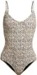  ??  ?? Matteau scoop swimsuit, £238 (matchesfas­hion.com)