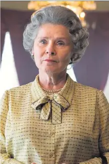  ?? NETFLIX ?? Imelda Staunton encarnará a la reina Isabel II, recienteme­nte fallecida, en la quinta temporada de la exitosa serie “The Crown”.