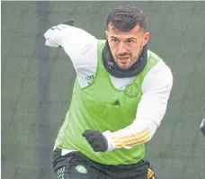  ??  ?? Albian Ajeti trained hard during the internatio­nal break