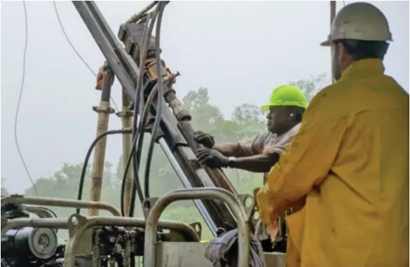  ?? Drilling for Thunderstr­uck Resources in Fiji. ??