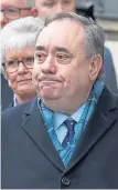  ??  ?? Alex Salmond.