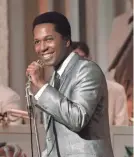  ?? PROVIDED BY PATTI PERRET/AMAZON STUDIOS ?? Sam Cooke (Leslie Odom Jr.) plays the Copa in “One Night in Miami.”