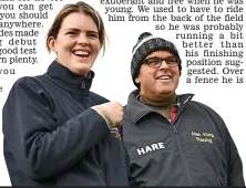  ?? ?? Talking horses: Kelly and King discuss Festival prospects