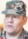 ??  ?? Gral. Brigada Héctor Grau, relevado de la jefatura del Comando de Operacione­s de Defensa Interna (CODI), del que depende la FTC.