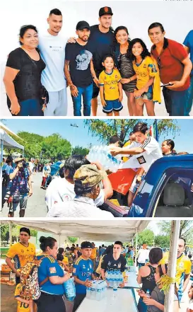  ??  ?? Aquino, Gignac y Kolo comandaron la colecta