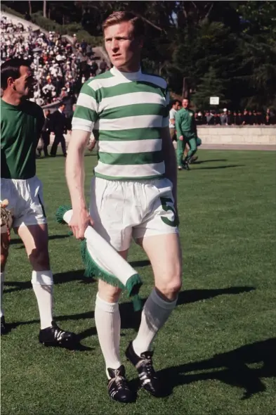  ?? ?? Celtic made their mark on the continenta­l stage in 1967 with their European Cup final win over Inter