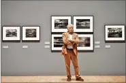  ?? REUTERS ?? Renowned British photograph­er Don Mccullin poses for the media during a retrospect­ive of his work at Tate Britain in London.