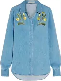  ??  ?? Stretch shirt, £168, Stella McCartney, theoutnet.com