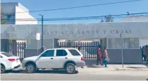  ?? ?? Una de las víctimas era atendida en el Hospital Santiago Ramón y Cajal del ISSSTE, en la ciudad de Durango.