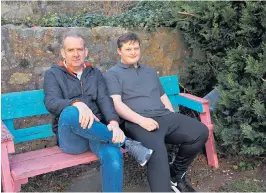  ?? ?? Support worker Dave has helped settle Rhys, 15, into life at the charity’s Tan y Bryn residentia­l home