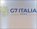  ?? CP PHOTO GREGORIO BORGIA ?? G7 Foreign Ministers meeting on Capri Island, Italy, Friday.