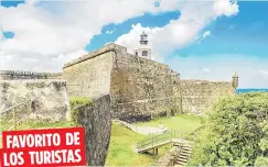  ??  ?? El año pasado, más de 1.4 millones de personas visitaron el Sitio Histórico Nacional de San Juan .
